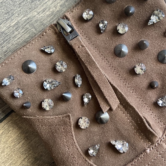 Sam Edelman Avril Embellished Ankle Boots - Picture 6 of 14